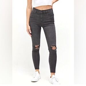 Pacsun High Rise Distressed Jeggings
